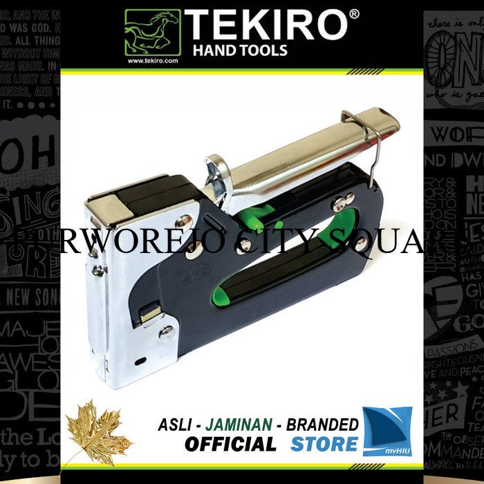 

Spesial Staples Tembak / Jegrekan / Hekter / Pengokot / Gun Tracker 3 way in 1
