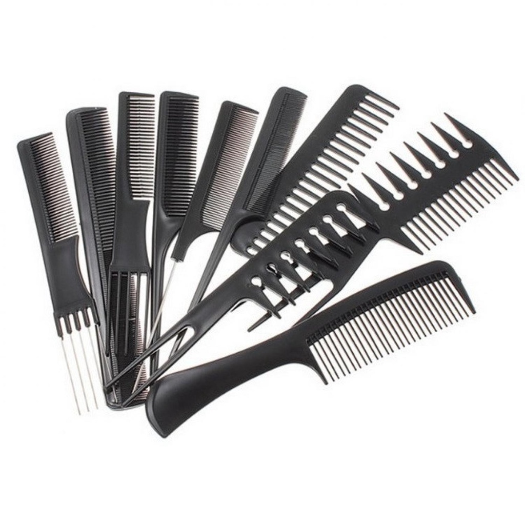 Sisir Rambut Salon Hair Comb 10 PCS