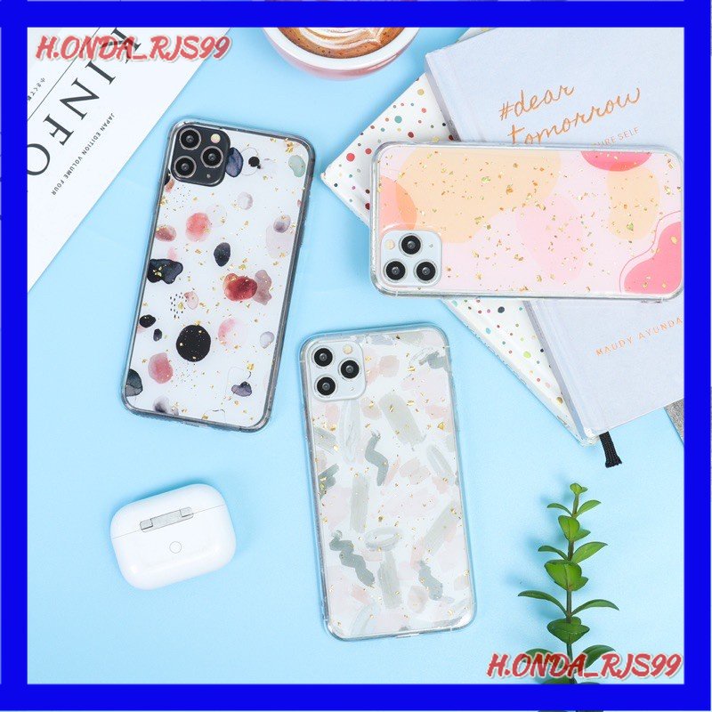 Glitter Gold Foil Bling Soft Case For Realme 3 C3 5 C11