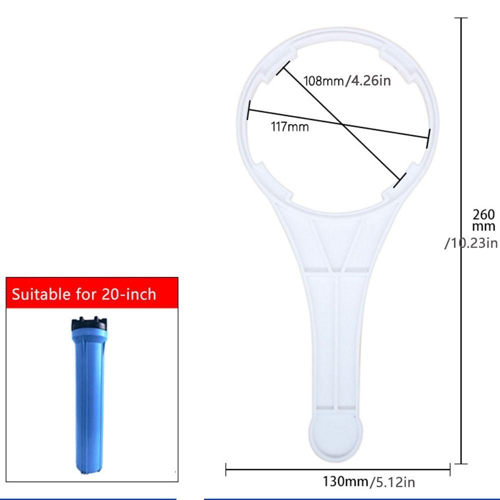 [Elegan] Kunci RO A6 Housing Membran Plastik Aquarium Hand Tool Household Water Purifier Wrench