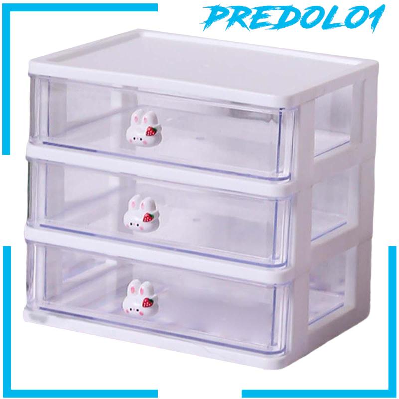 [Predolo1] Desktop Drawer Organizer Tempat Organizer Kosmetik Untuk Meja Rias