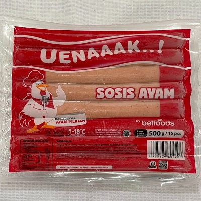 

Belfoods uenaaak sosis ayam 500 gr