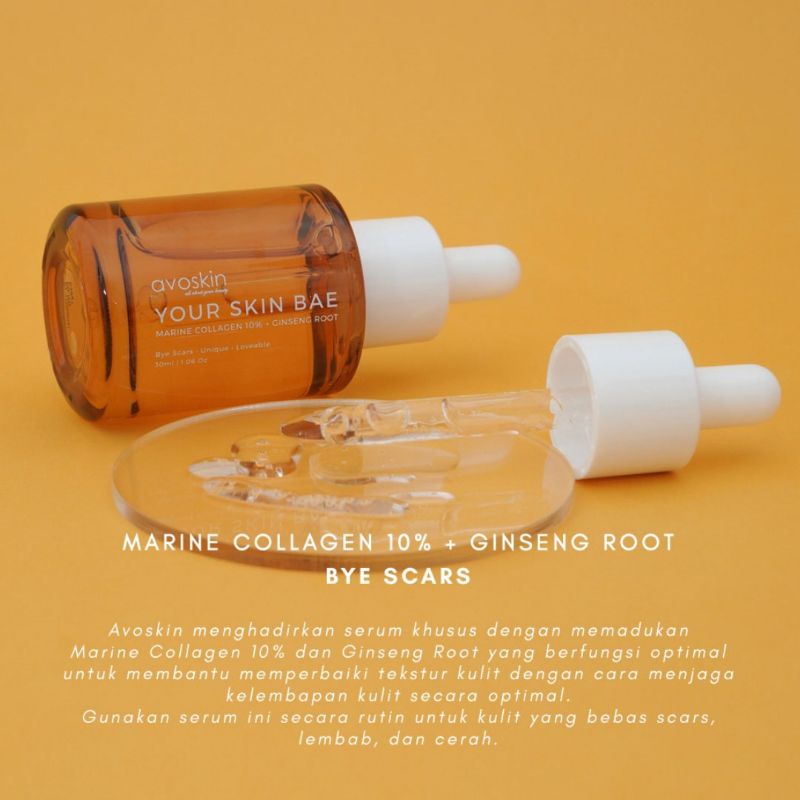 Avoskin Your Skin Bae Marine Collagen 30ml-Merawat Tekstur Kulit Serum