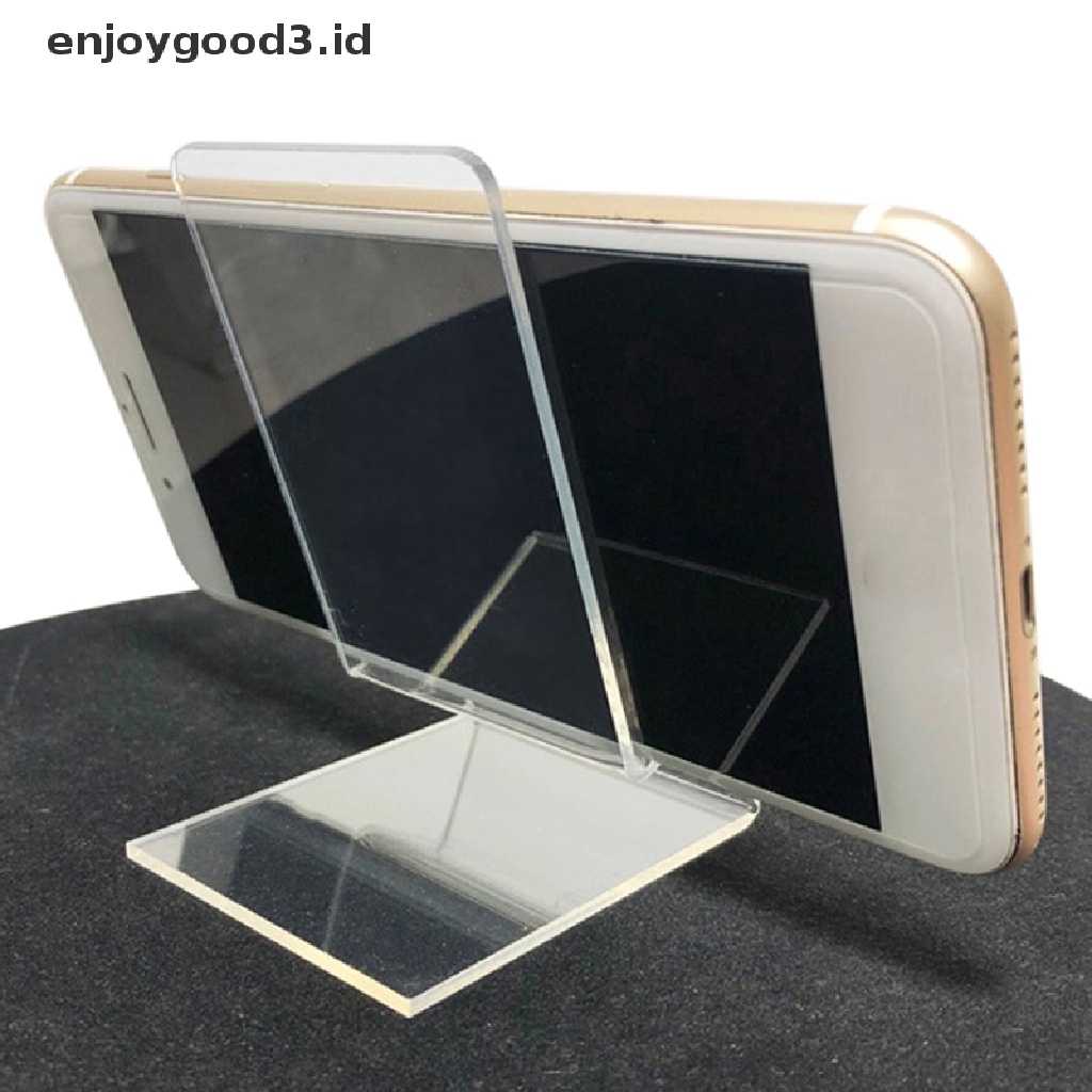 【Rready Stock】 Acrylic Plastic Transparent Stand Shelf Window Counter Display Showcase For PSV Game Console Phone Holder Tablet  Tray （ID）