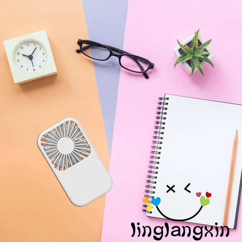 Llx-kipas Angin USB Personal Portable Kecepatan Dapat Disesuaikan Hening