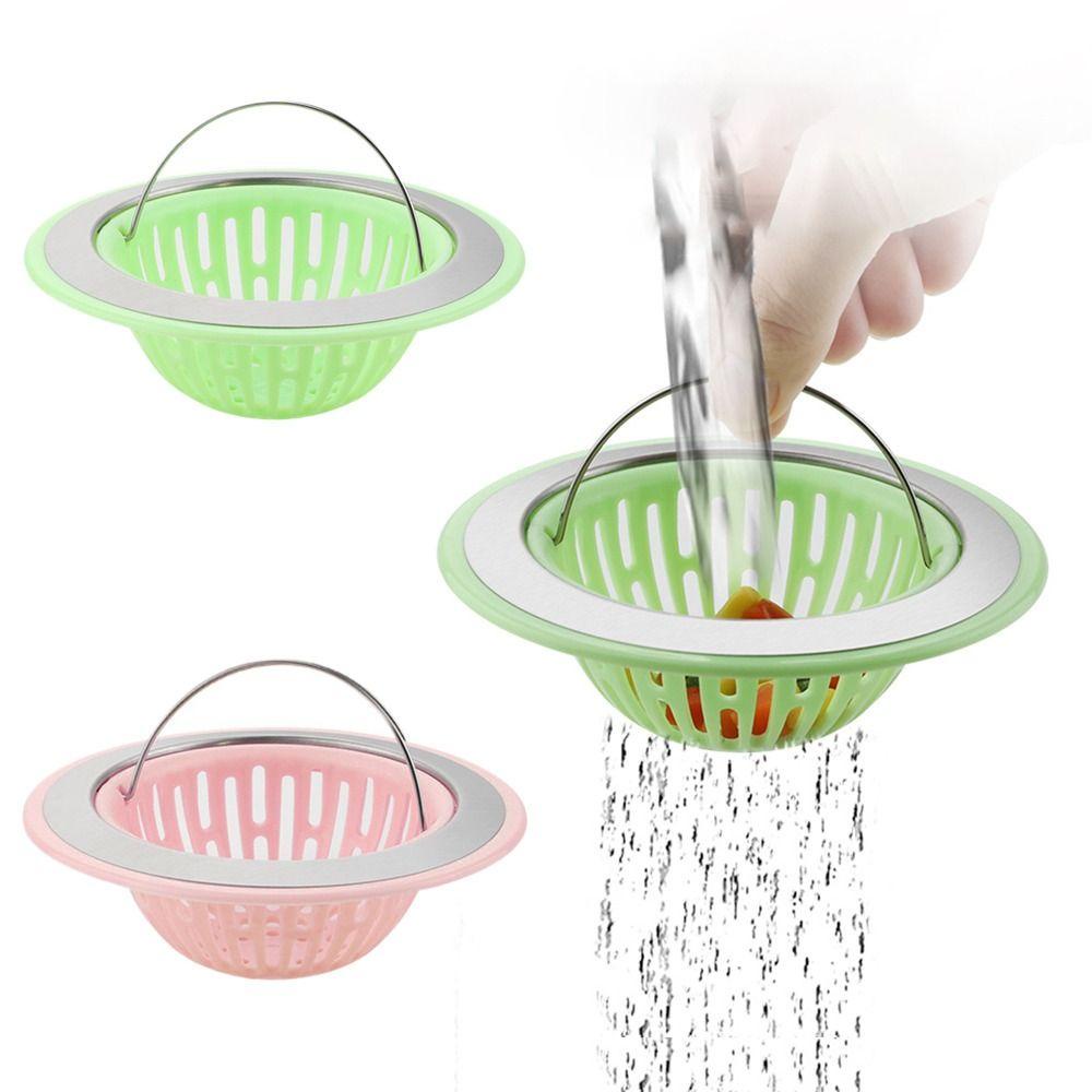 Populer 2Pcs Saringan Wastafel Kamar Mandi Shower Cleaning Stuff Cover Water Sink Plug Food Hair Stopper