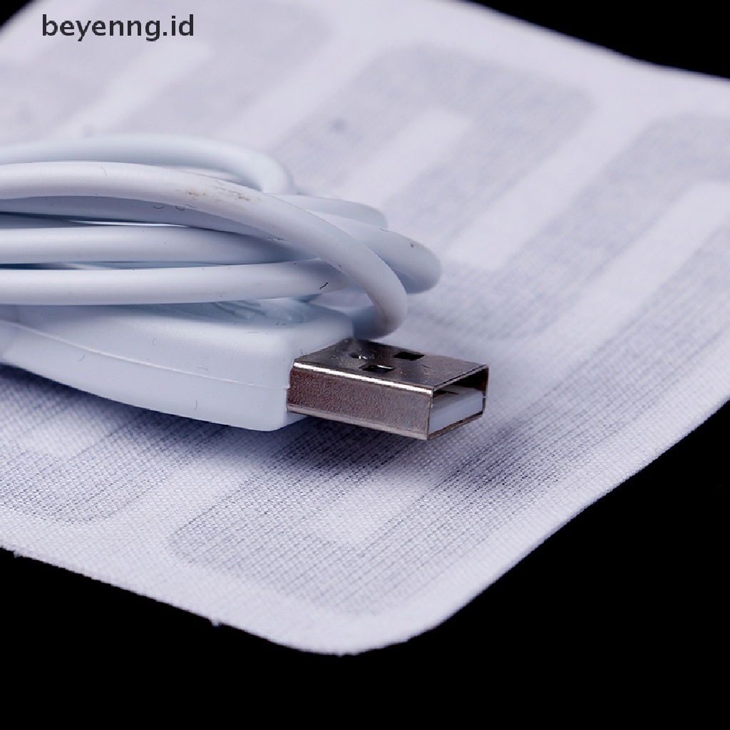 Beyen 1pasang 5V Usb powered heated pads winter warm gloves electric hand warmer pads ID