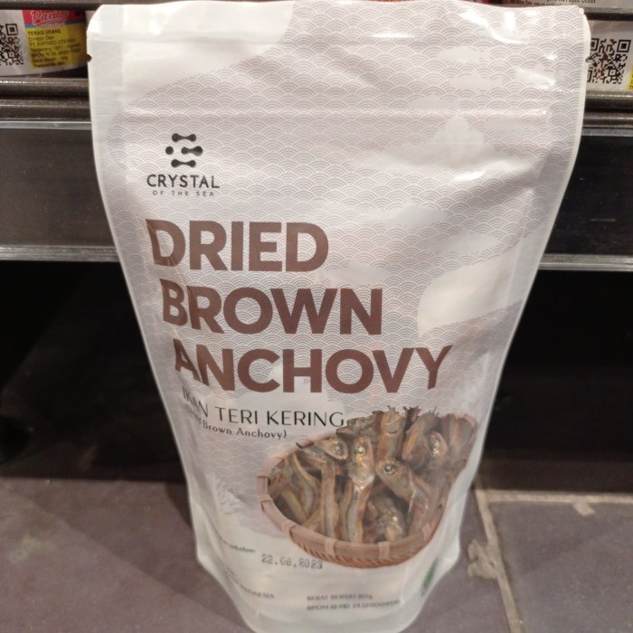 

Crystal Dried Brown Anchovy 80gr