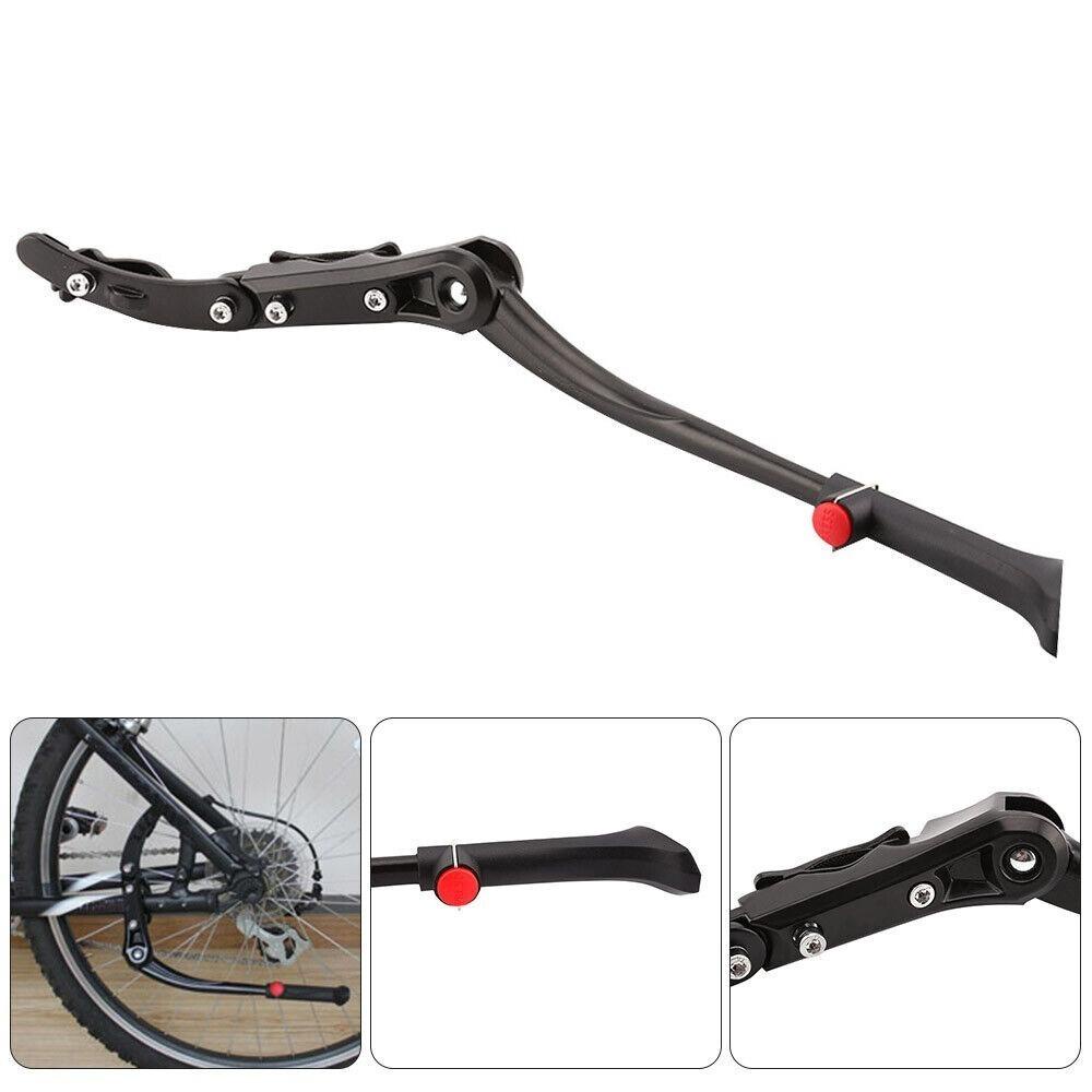 Populer Sepeda Kick Stand Stabil Samping Belakang Dua Lubang Sepeda Kickstand