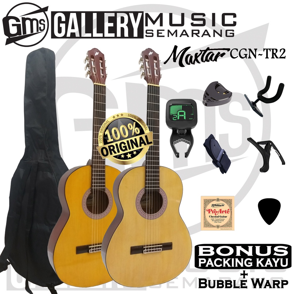 ORIGINAL Gitar Klasik Maxtar CGN-TR2 Gitar Klasik Nylon Original
