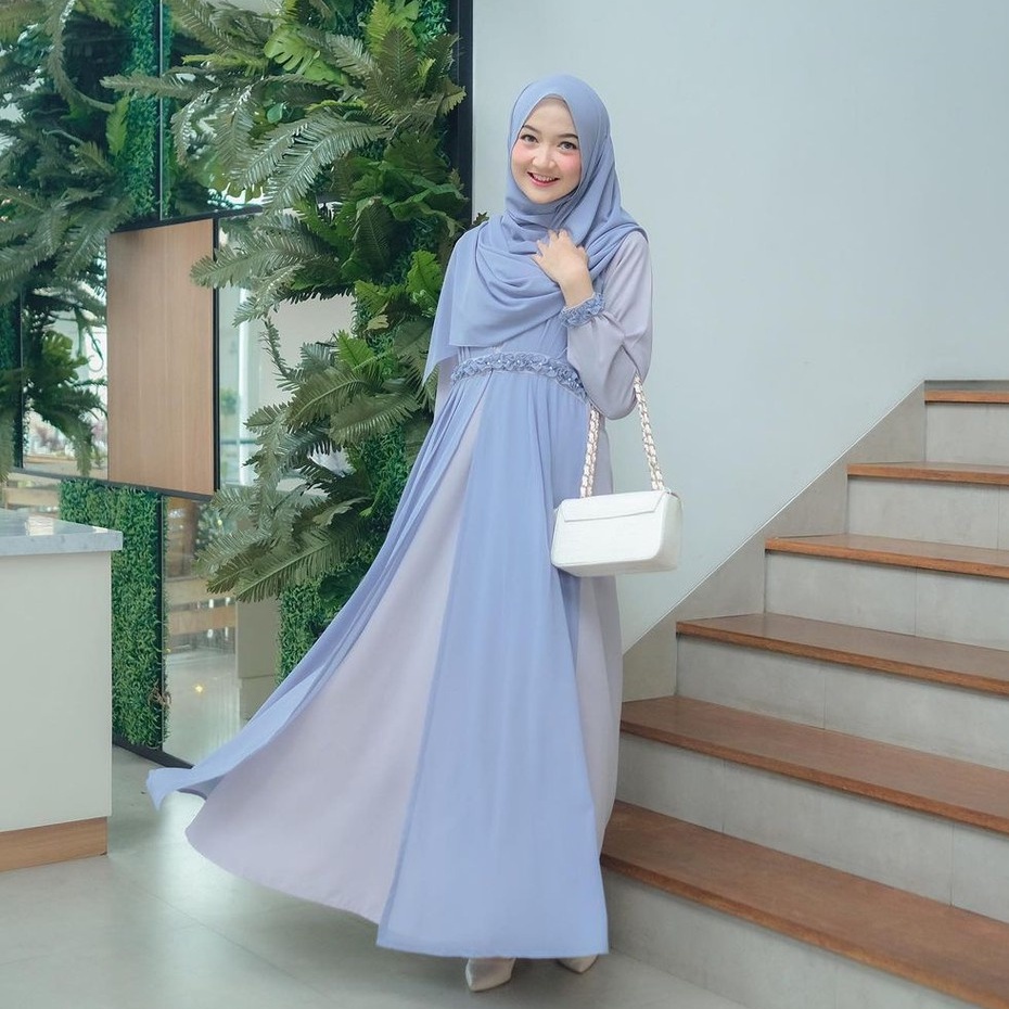 Gamis Remaja Terbaru Baju Lebaran 2023 Kekinian Gamis Wanita Model Terbaru Dress Muslim Gamis Terbar