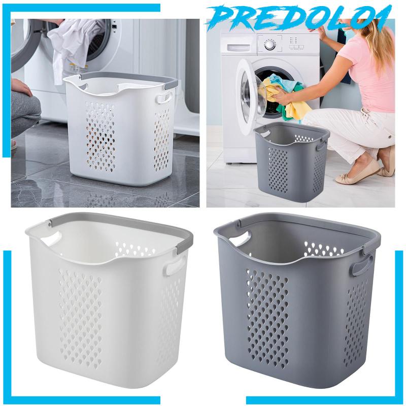 [Predolo1] Keranjang Laundry Laundry Hamper Bag Dengan Handle Tempat Cucian Baju Panci