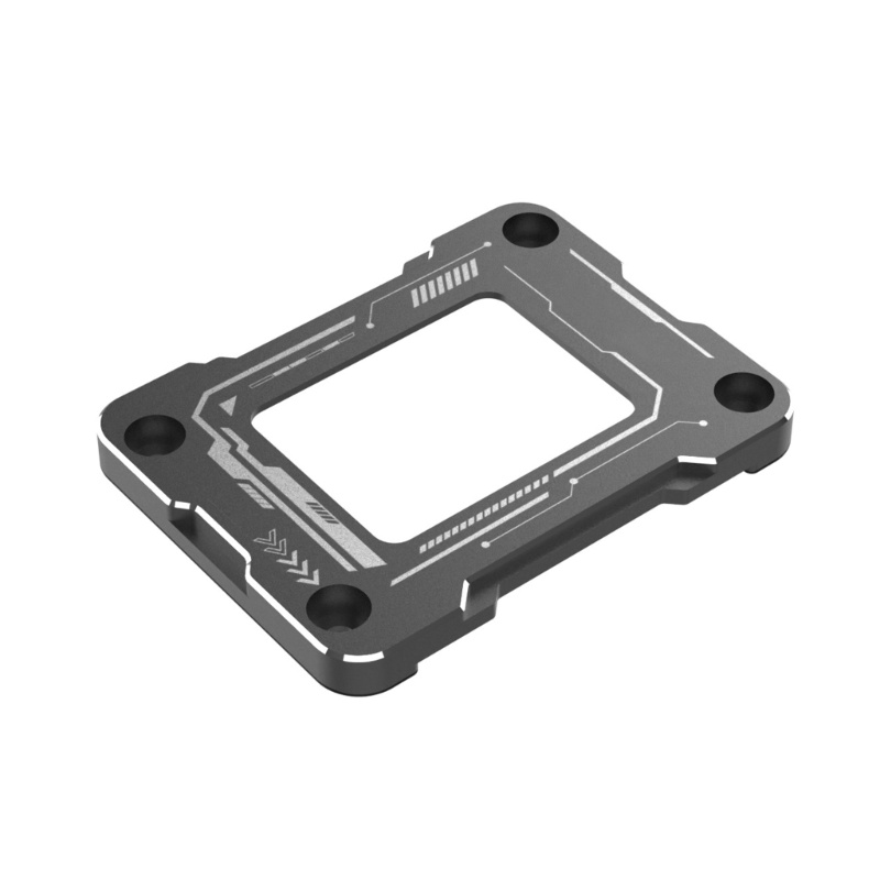 Btsg CPU Bending Koreksi Memperbaiki Gesper Backplane Bracket Untuk LGA 1700integral12 Generation CNC- Aluminium-Alloy Frame