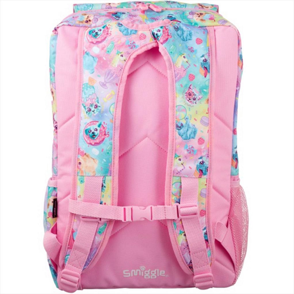 SMIGGLE Backpack Bag 443854 Foldover Galaxy Food Tas Ransel Anak