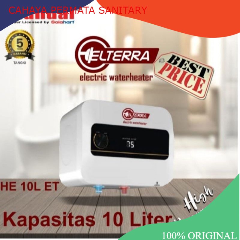 Water Heater ELTERRA 10 L Mesin Pemanas Air Listrik