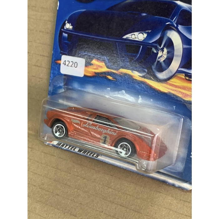 Hotwheels Lamborghini Countach Orange 2002