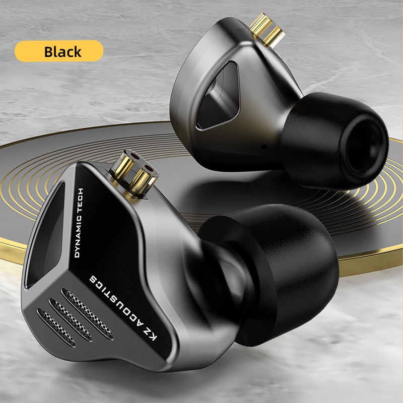 Kz ZVX Earbud Dengan Bass Earphone Metal Shell Ampuh Untuk Pengalaman Musik Ultimate