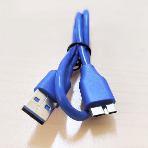 KABEL HARDDISK EKSTERNAL / KABEL USB 3.0 MICRO / KABEL DATA USB 3.0  VN 4