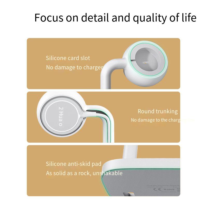 Bracket Charger Jam Tangan Link Hijau Cocok Untuk Braket Cas Wireless Generasi6/5th Generation Iwatch7.