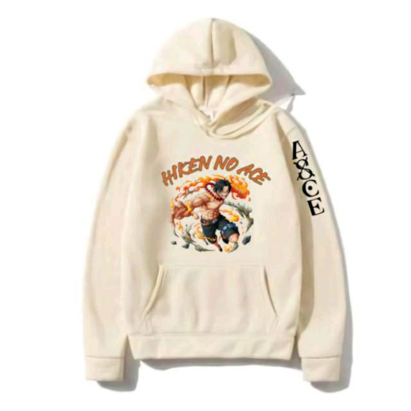 Hoodie anime one piece Hiken no ace Full Sablon