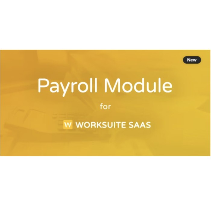 Addon Worksuite SAAS Lengkap - Payroll & HRIS - Payroll & HRIS