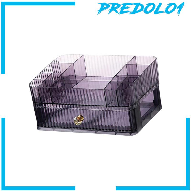 [Predolo1] Organizer Kosmetik Makeup Cosmetic Display Lipstick Organizer Untuk Desktop