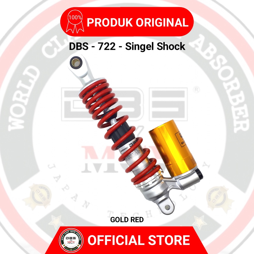 [ BISA COD ] Shock Tabung DBS 722 E SERIES YAMAHA LEXI FREEGO