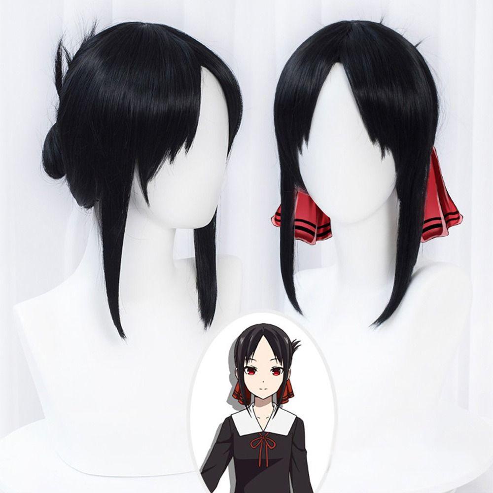 Chookyy Rambut Wig Aksesori Layar Kosong Love Is War Fujiwara Chika Shinomiya