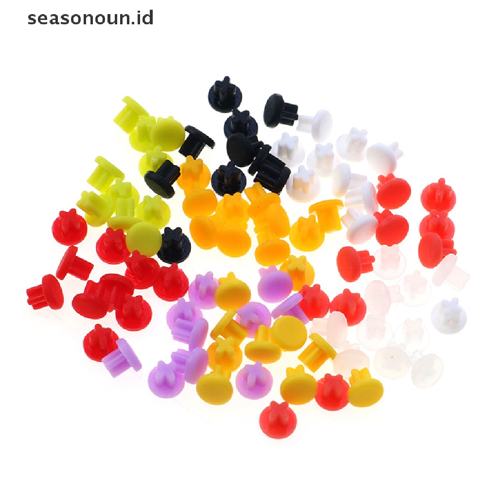 Seasonoun 10Pcs Plug Earphone Debu Audio Interface Laptop Penutup Jack Anti Air Debu.