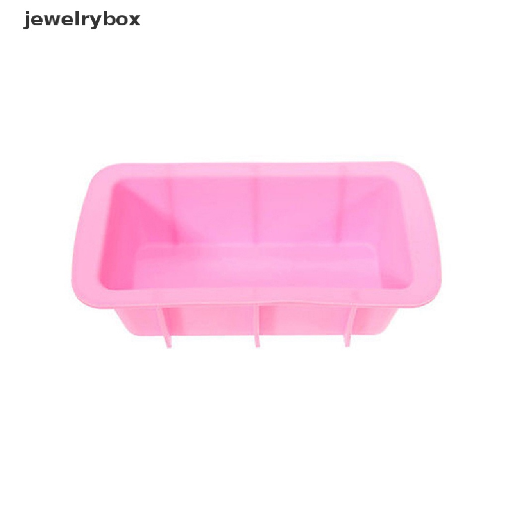 [jewelrybox] Persegi Panjang Silikon Non Stick Bread Loaf Cetakan Kue Bakeware Baking Pan Cetakan Oven  Butik