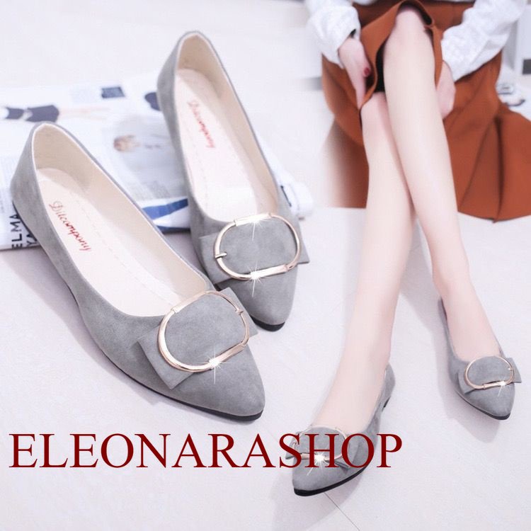 ELEONARASHOP SANDAL SEPATU FLAT WANITA MOTIF RING FASHION KOREAN STYLES IMPORT CHINA SSK-37