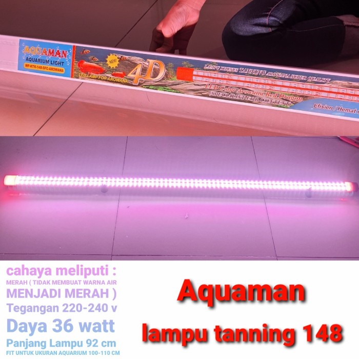 lampu tanning aquarium arwana lampu tanning aquaman Special kontes