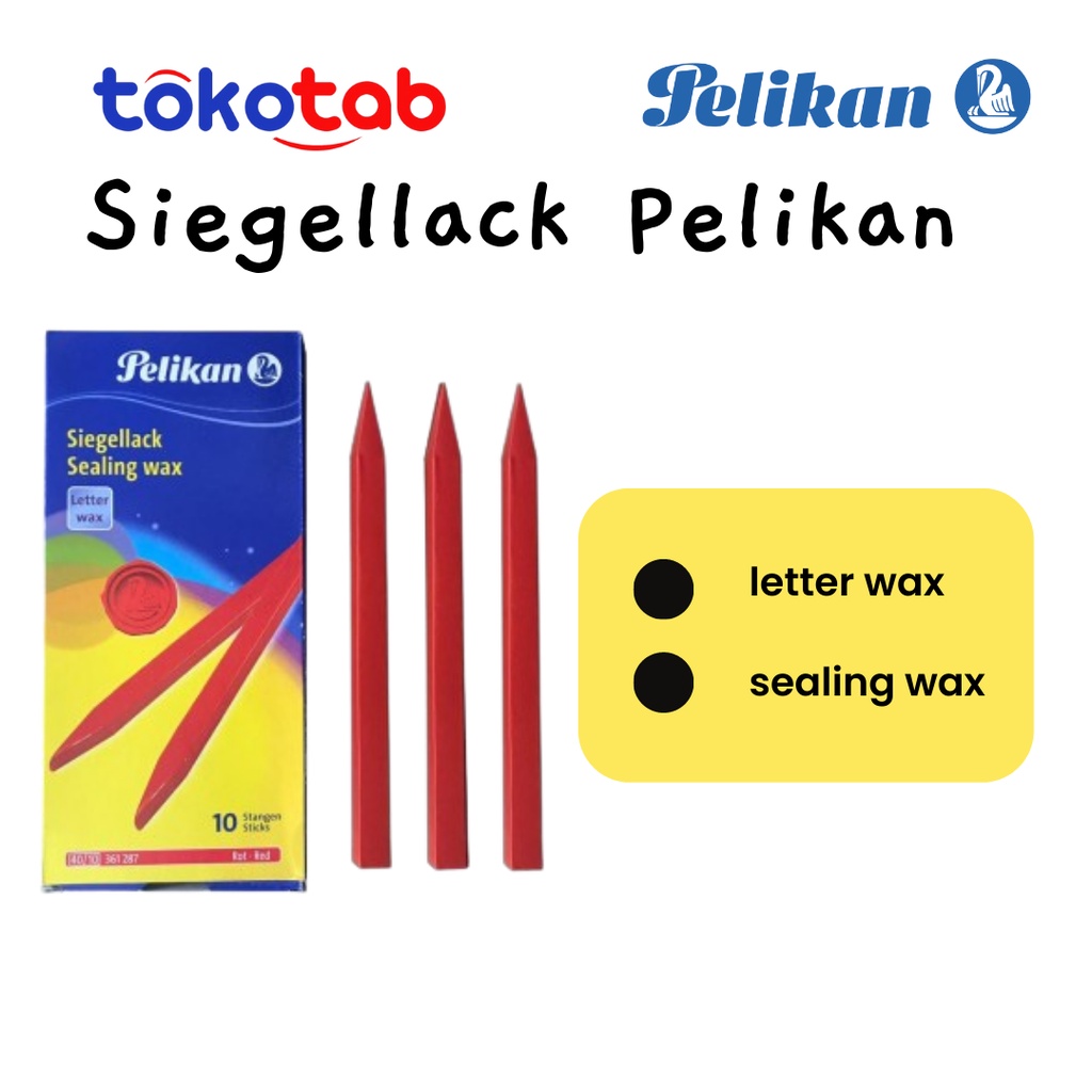 

Tokotab - Sealing Wax Pelikan Siegellack Lak Segel Siegel Lack