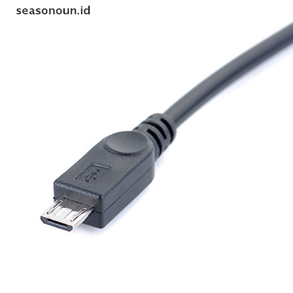 Adapter Kabel Konektor OTG Seasonoun USB Type-c Female to Micro USB Male.