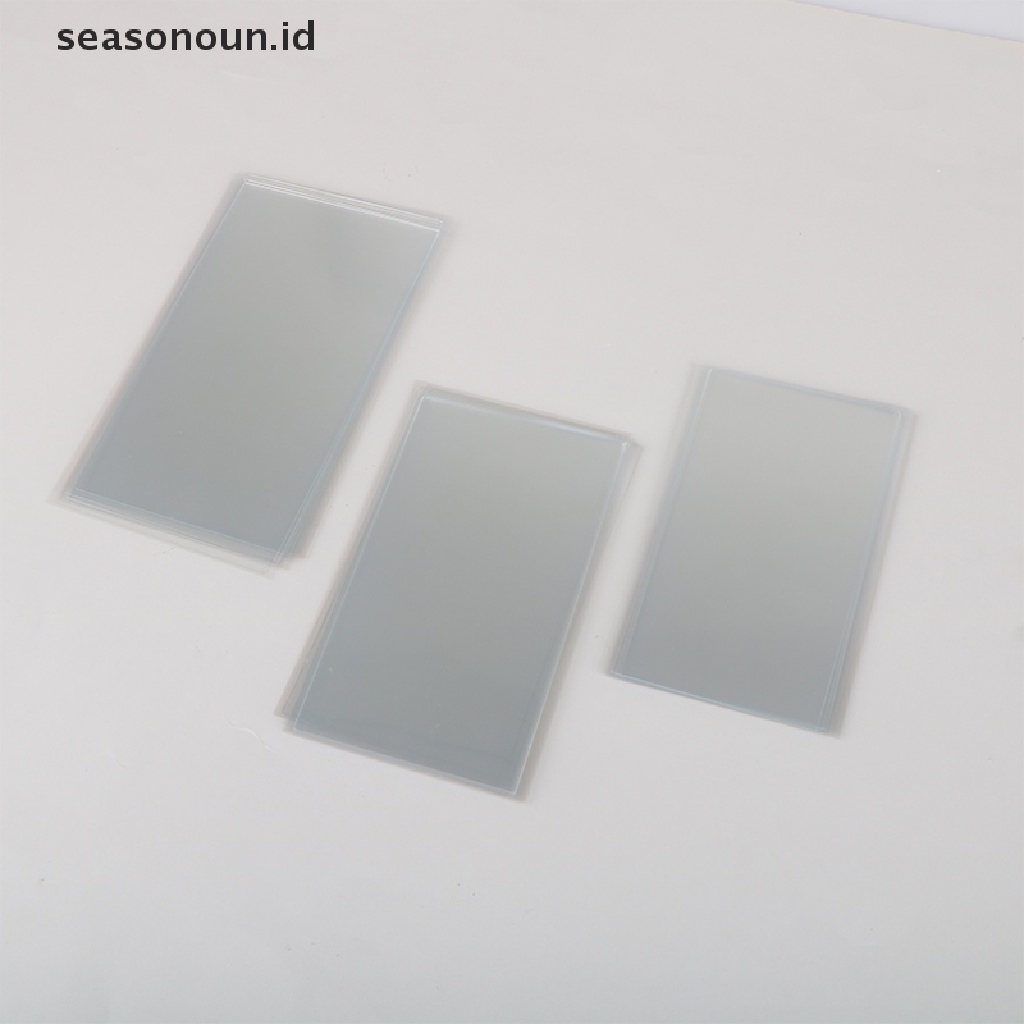 Seasonoun 10PCS 250UM OCA Lem Perekat Bening Optik Ponsel &amp; Tablet Kaca Lensa Film.