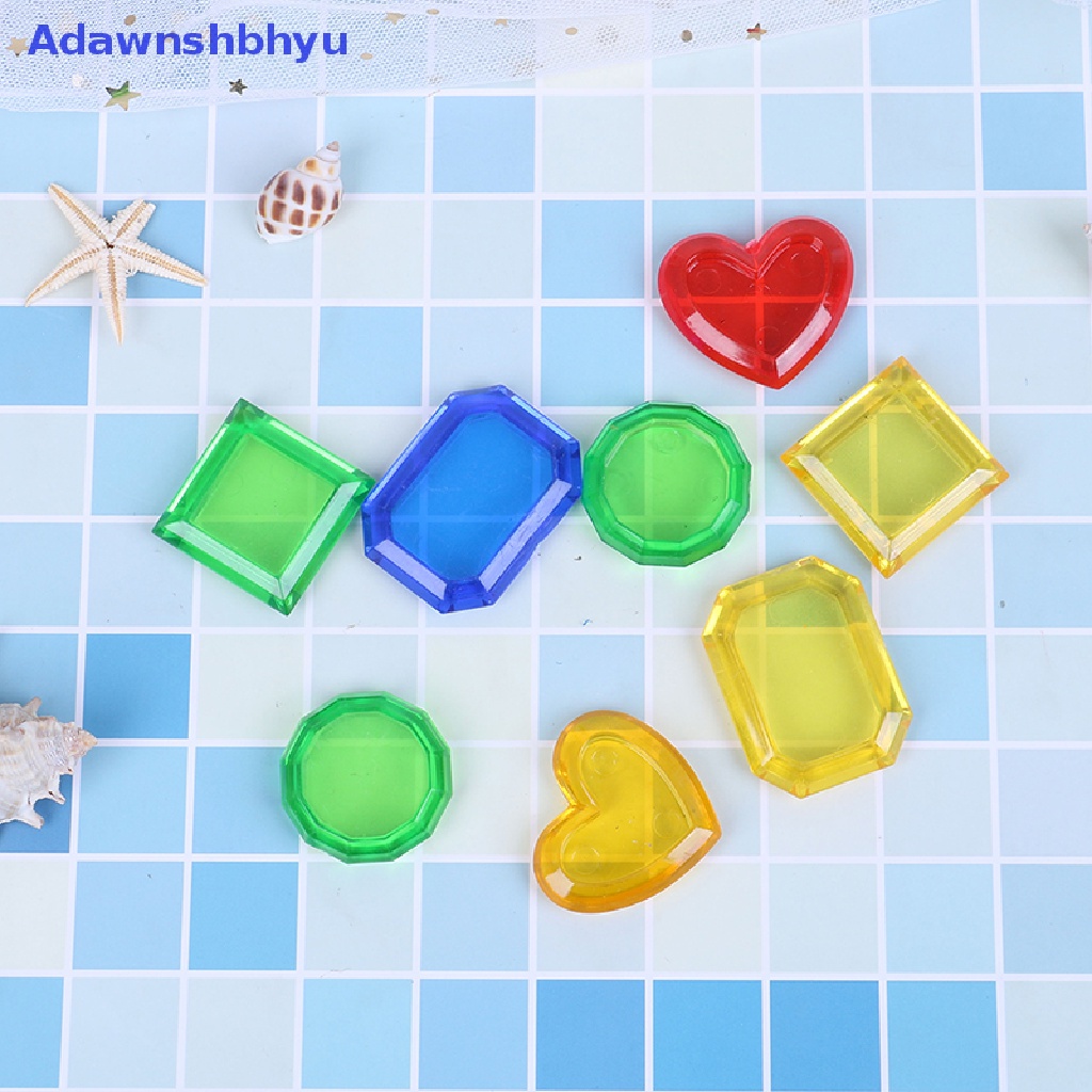 Adhyu 19 Pcs Kolam Renang Lempar Menyelam Mainan Cincin Bawah Air Diving Lingkaran Set ID