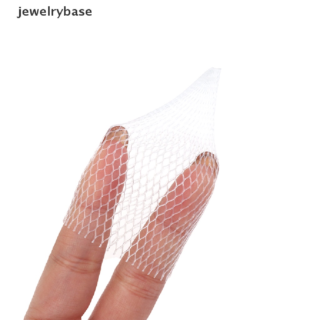 [jewelrybase] 20pcs Mesh Fleksibel Jaring Pelindung Penutup Make Up Brushes Guard Alat Kecantikan Butik