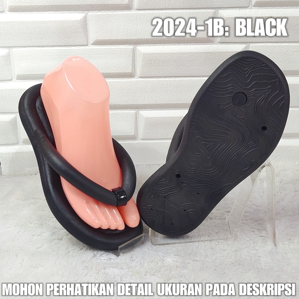Sandal Jepit Karet 2024 1B Anti Slip &amp; nyaman SDLFW