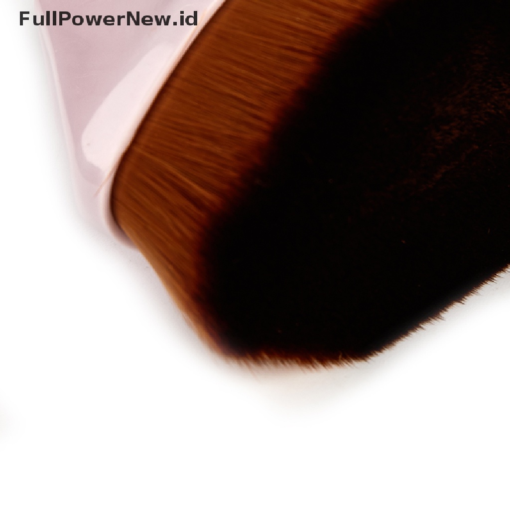 Power Hexagon Belah Ketupat Gagang Pendek Magic Brush Blush BB Cream Foundation Kuas Makeup ID