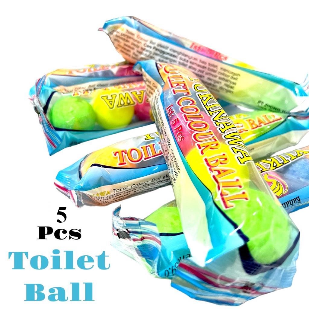 Kamper Barus Yukinawa Toilet Ball Kamper Toilet Warna 1 Pack 5 pcs