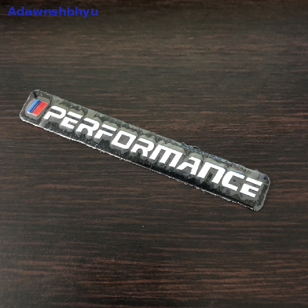Adhyu 1pc Stiker Mobil Decal Logo Badge Aksesoris Mobil Stiker M Performa Untuk BMW ID