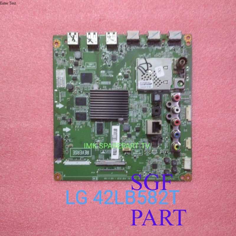 LG 42LB582T- TB MAINBOARD- MOTHERBOARD- MB TV LED LG 42LB582T- TB
