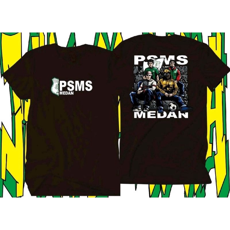 kaos Baju T-SHIRT PSMS MEDAN ULTRAS / kaos bola / Kaos pria wanita terlaris