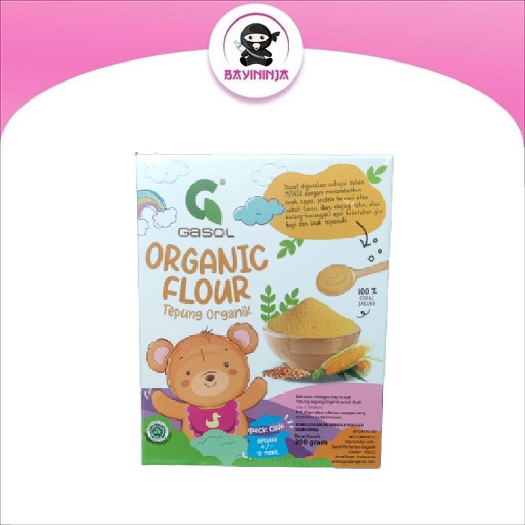 

GASOL Organic Tepung Jagung Organik 200 g