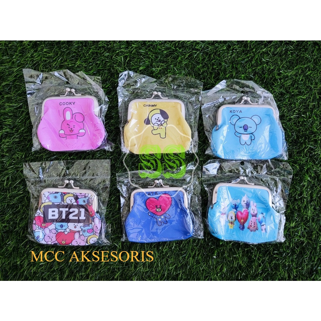 Dompet Coin Motif BTS / BT21 / Dompet Koin