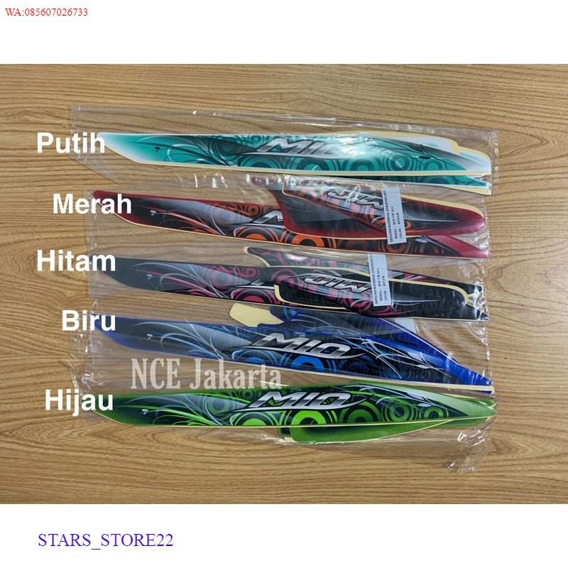 (ORI) STIKER STRIPING MIO SMILE 2011 KUALITAS ORIGINAL PABRIK