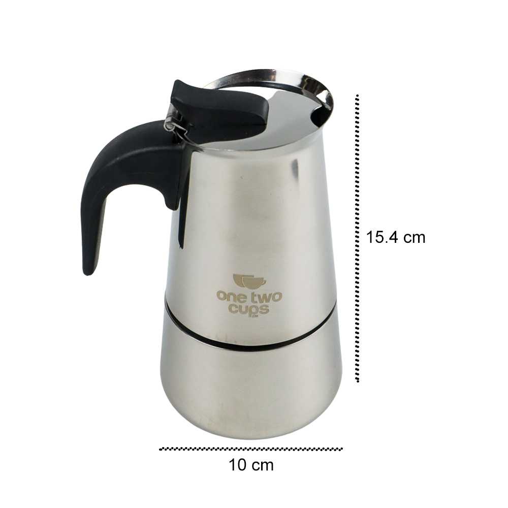 (BISA COD) FTIHSHP  Espresso Coffee Maker Moka Pot Teko Stovetop Filter - Z21