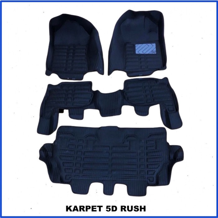 Karpet 5D Mangkok All New Rush  Terios Premium Quality