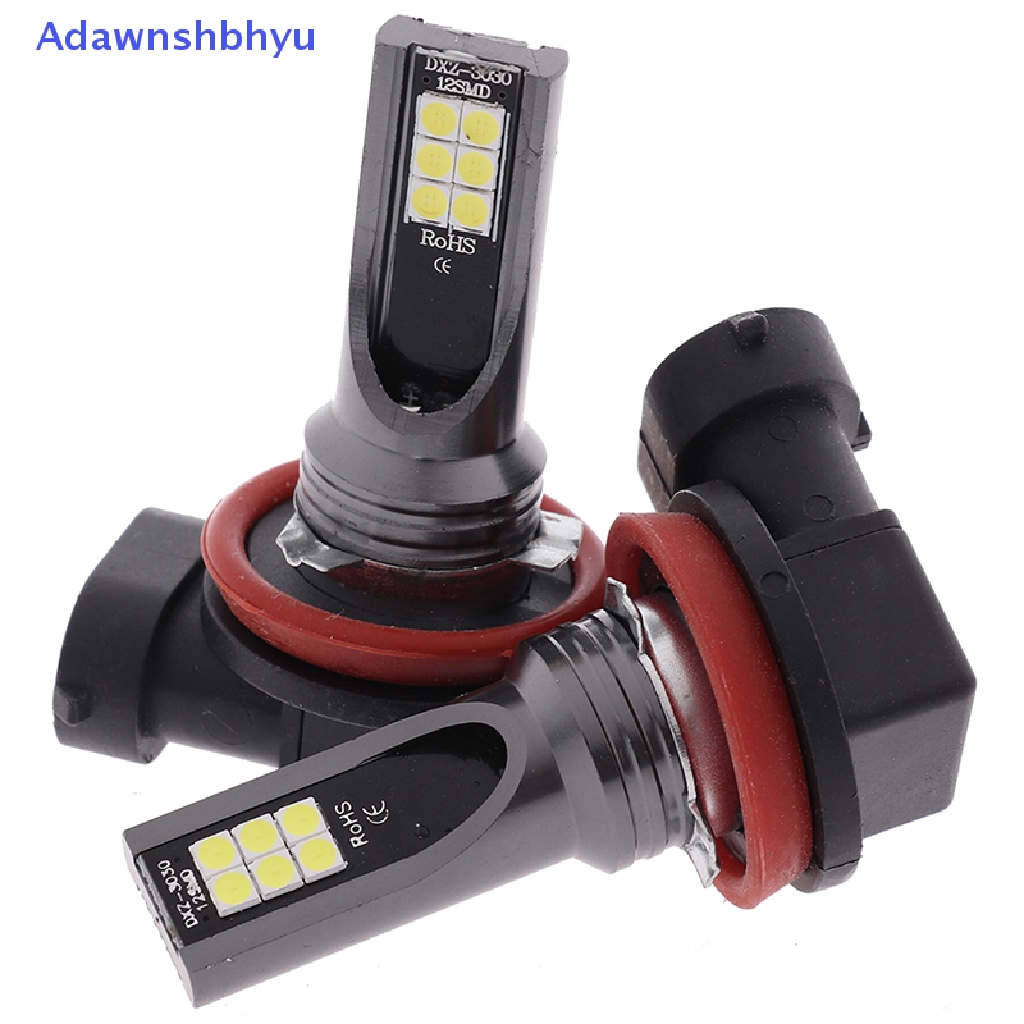 Adhyu Sepasang H11 LED Headlight Kits 110W 20000LM Bohlam Lampu Kabut 6000K Mengemudi Lampu DRL C ID