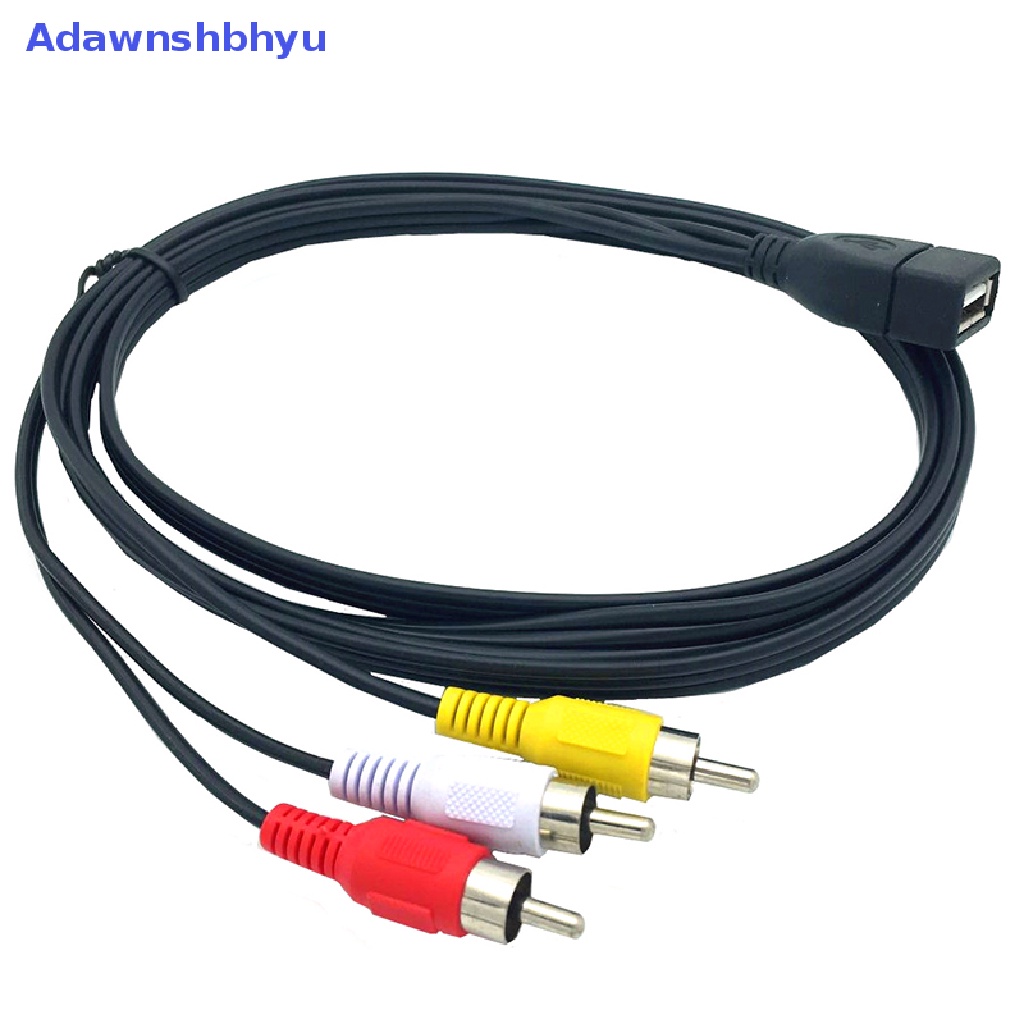 Adhyu 5feet/1.5m usb 2.0 female Ke 3kabel adapter camcorder video a/v Adhyu ID